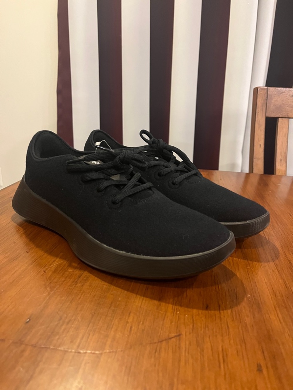 Allbirds NTRL Wool Runner Go Shoes Sneakers new black Men’s Size 12